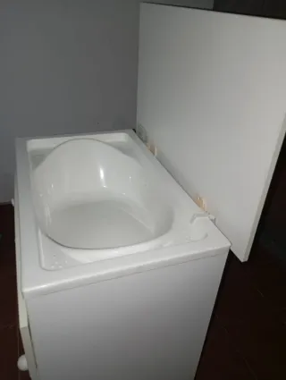 Cambiador bañera bebé blanco