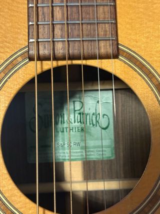 Guitarra Acústica Simon & Patrick Luthier SC RW