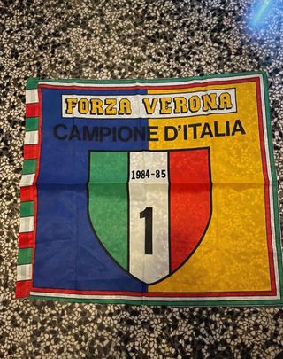 Bandiera Hellas Verona Campione d'Italia 1984-85
