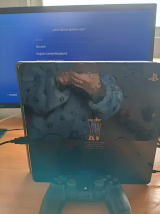 PS4 Slim 1TB Luna | Ed. FFXV | Juego + Caja