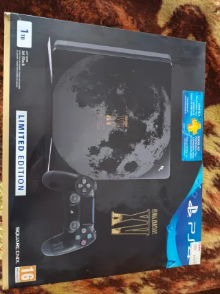 PS4 Slim 1TB Luna | Ed. FFXV | Juego + Caja