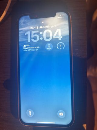 iPhone 12 Bianco (Parte posteriore rotta)