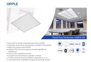 4 Paneles LED OPPLE 30W 4000K