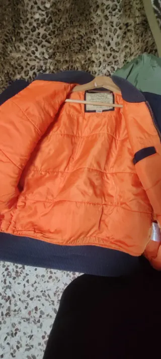 Chaqueta Alpha Industries Azul verdoso.