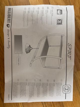 Toallero de pared Allibert