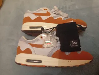 Nike Air Max 1 Patta Naranja Blanco