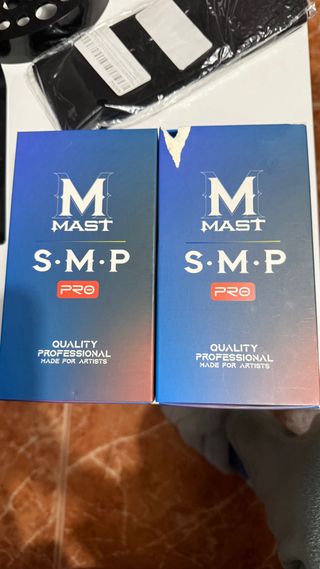 Máquina Micropigmentación Mast Rosa y Turquesa