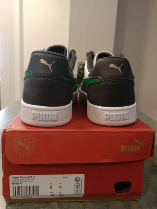 Puma Caven Verde y Blanco