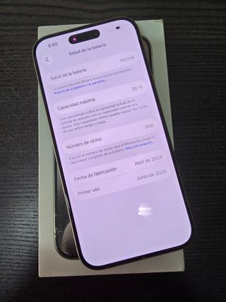 iPhone 15 Pro 256GB Titanio