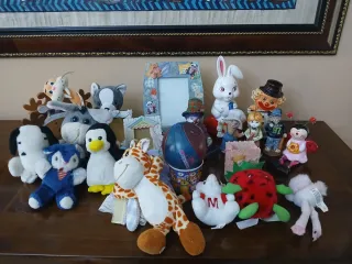 Lotto 27 articoli giocattoli peluche