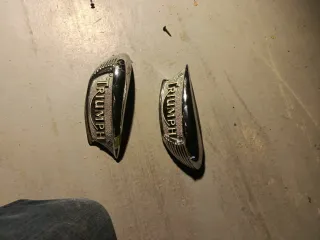 Emblema Triumph Cromado