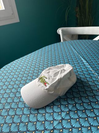 Gorra Lacoste Blanca