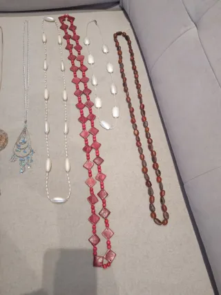 Lote Collares Vintage Años 80