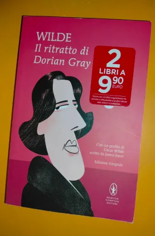libro "il ritratto di Dorian Gray"