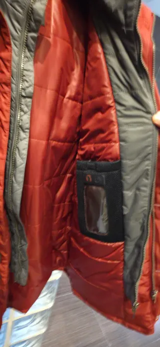 Parka Pedro del Hierro Talla XL Roja