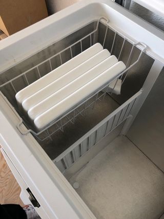 Congelador arcón blanco
