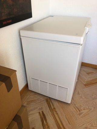 Congelador arcón blanco