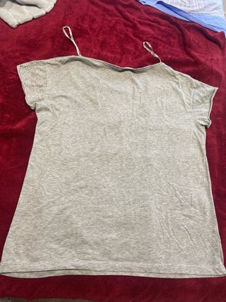 Camiseta Mujer Animal Milpeth Gris Multicolor