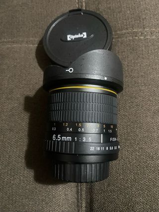 Objetivo 6.5mm Ojo de Pez 1:3.5 para Nikon