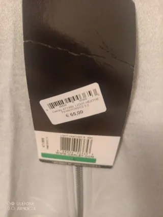 Sudadera Oakley gris con cremallera