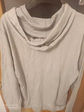 Sudadera Oakley gris con cremallera