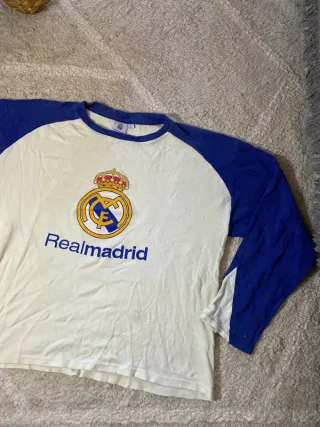 Camiseta Real Madrid manga larga Y2K