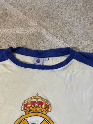Camiseta Real Madrid manga larga Y2K