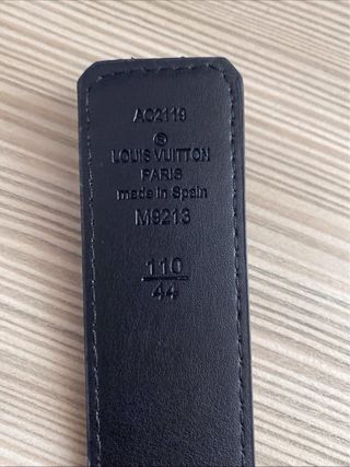 Cintura Louis Vuitton Nera