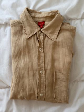 Camisa Esprit Beige Talla S