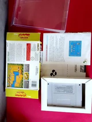Goof Troop Super Nintendo PAL España.