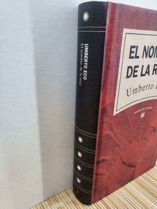 El Nombre De La Rosa - Umberto Eco - Tapa Dura RBA