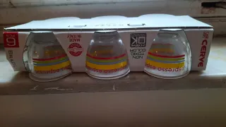 Tazzine da caffè in vetro