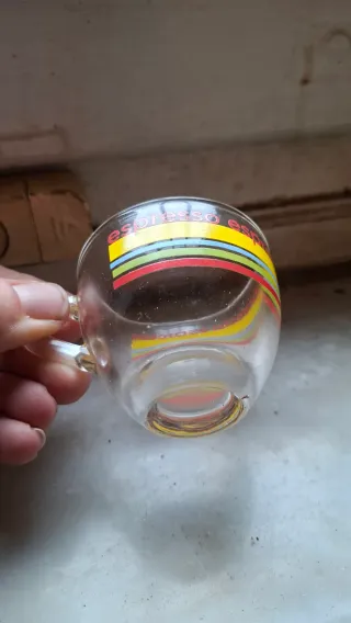 Tazzine da caffè in vetro