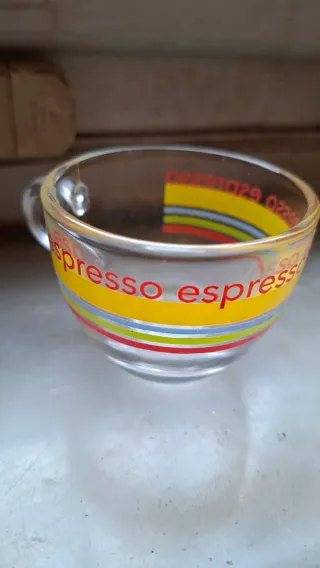 Tazzine da caffè in vetro