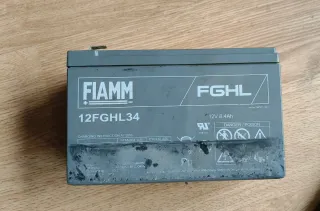Batería FIAMM 12V 8,4Ah 12FGHL34