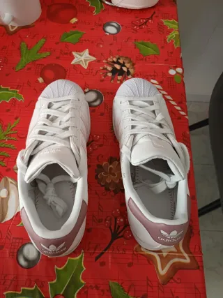 Adidas Superstar Bianco Rosa