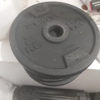 Kit Pesi 20kg Palestra Casa