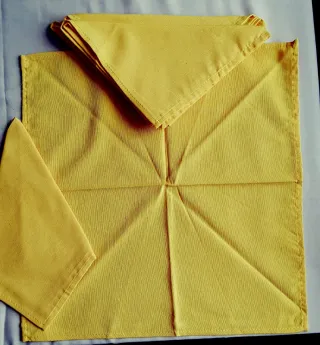 Set Servilletas blancas Damasco y otras servilleta