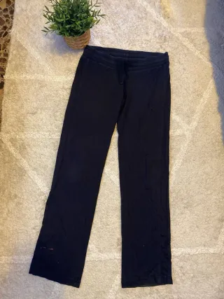 Pantalones Nike negros anchos