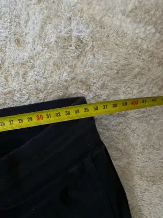 Pantalones Nike negros anchos