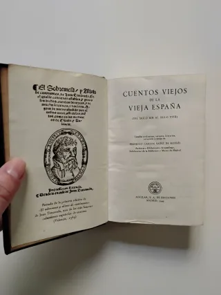 Cuentos Viejos de la Vieja España (Ed.1949)