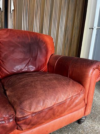 Sofá Natuzzi Piel 2 Plazas