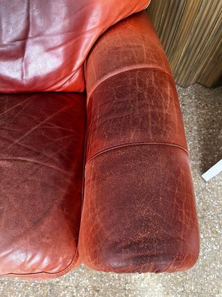 Sofá Natuzzi Piel 2 Plazas