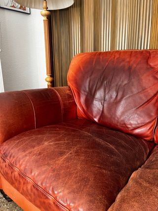 Sofá Natuzzi Piel 2 Plazas