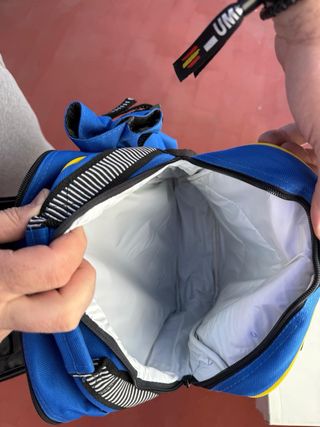 Manta y mochila picnic cuadros