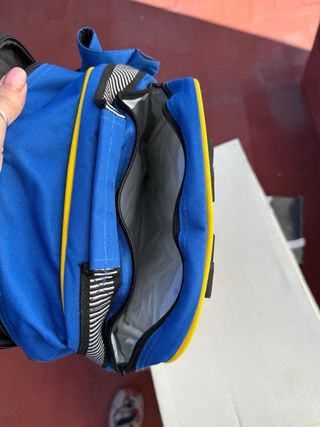 Manta y mochila picnic cuadros
