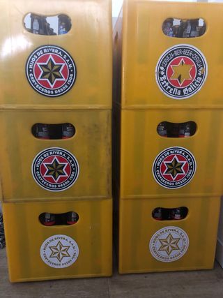 Caja Cerveza Estrella Galicia Amarilla