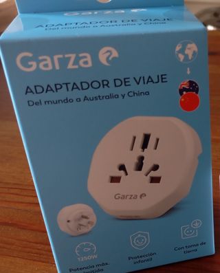 Adaptador de Viaje Garza Australia China NZ