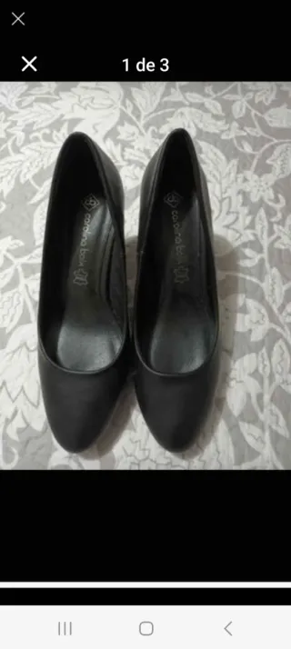 Zapatos de tacón Carolina Boix negros