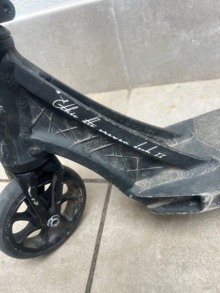 Patinete freestyle negro